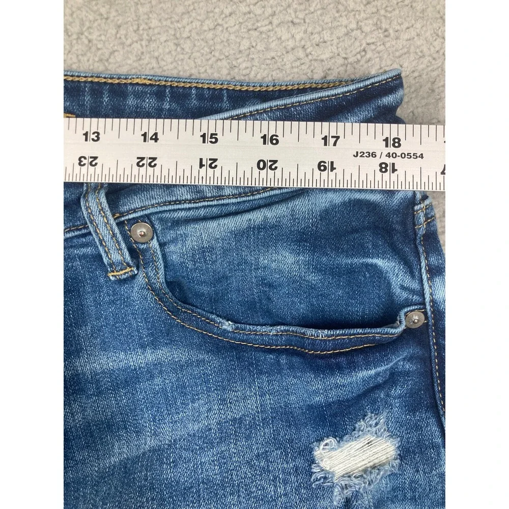 American Eagle‎ Jeans Men's 38x32 (36x31) Blue Distressed American Flex Denim
